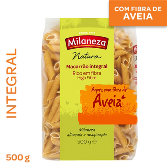 Imagem de Macarrão Integral com Aveia MILANEZA emb.500g