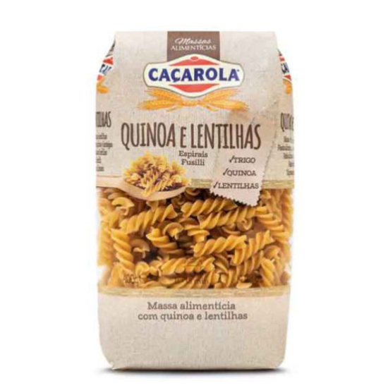 Imagem de Massa Espirais Quinoa e Lentilhas CAÇAROLA emb.400g
