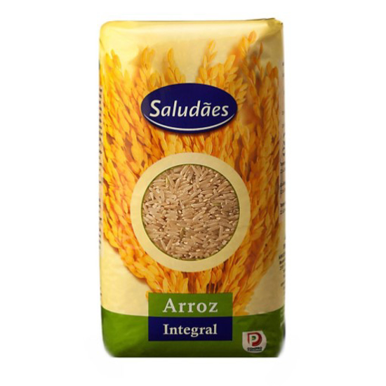 Imagem de Arroz Integral Extra Longo SALUDÃES emb.1kg