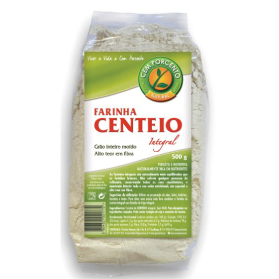 Imagem de Farinha Centeio Integral CEM PORCENTO emb.500g