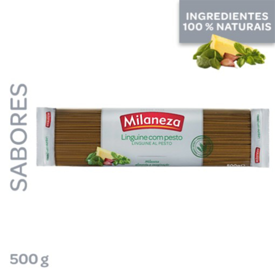 Imagem de Massa Linguine Al Pesto MILANEZA emb.500g