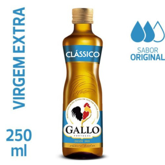 Imagem de Azeite Extra Virgem Clássico GALLO garrafa 0,25L