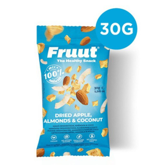 Imagem de Snack Maçã, Amêndoas e Coco FRUUT emb.30g