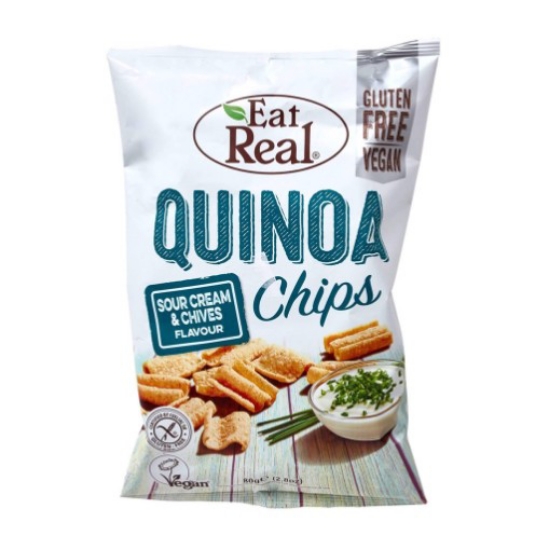 Imagem de Snack Quinoa, Nata e Cebola EAT REAL emb.80g