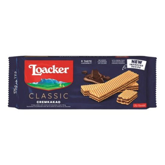 Imagem de Bolachas Wafer Cacau LOACKER emb.175g