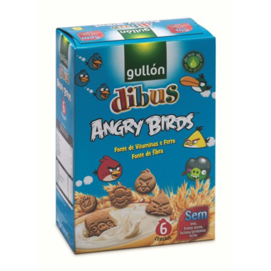 Imagem de Bolachas Dibus Angry Birds GULLÓN emb.250g