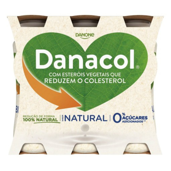 Imagem de Iogurte Reduz Colesterol Líquido Natural Danacol DANONE emb.6x100g