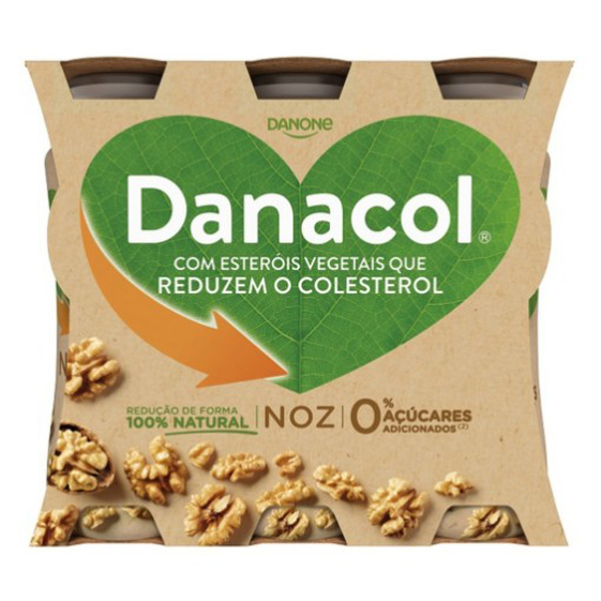 Imagem de Iogurte Reduz Colesterol Líquido Noz Danacol DANONE emb.6x100g