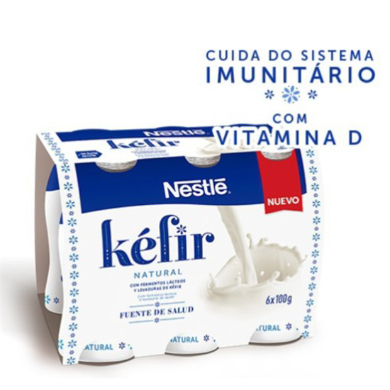 Imagem de Iogurte Kefir Natural NESTLÉ emb.6x100g