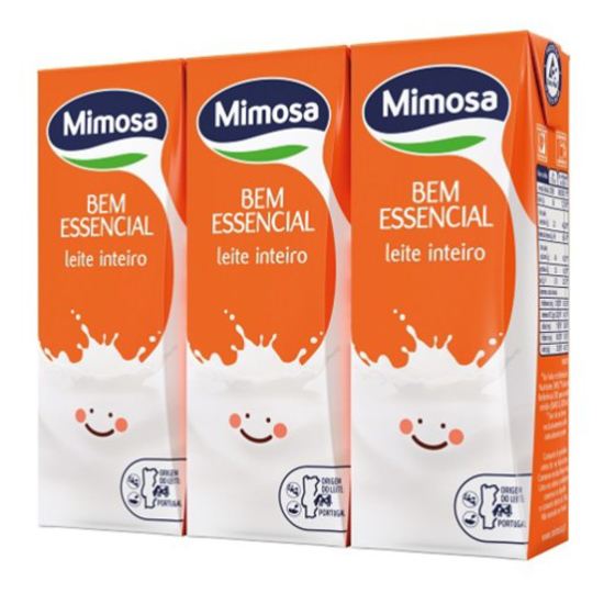 Imagem de Leite UHT Gordo MIMOSA emb.3x200ml