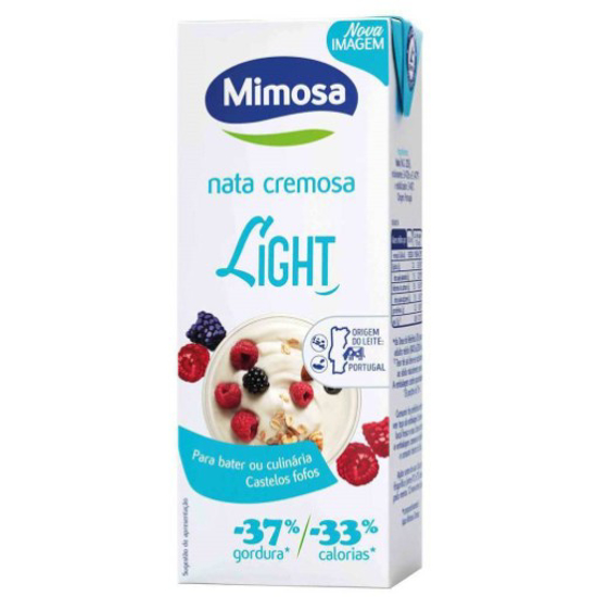 Imagem de Natas Cremosas Light MIMOSA emb.200ml