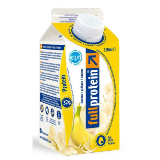 Imagem de Clara Ovo Proteína Banana FULLPROTEIN emb.320ml