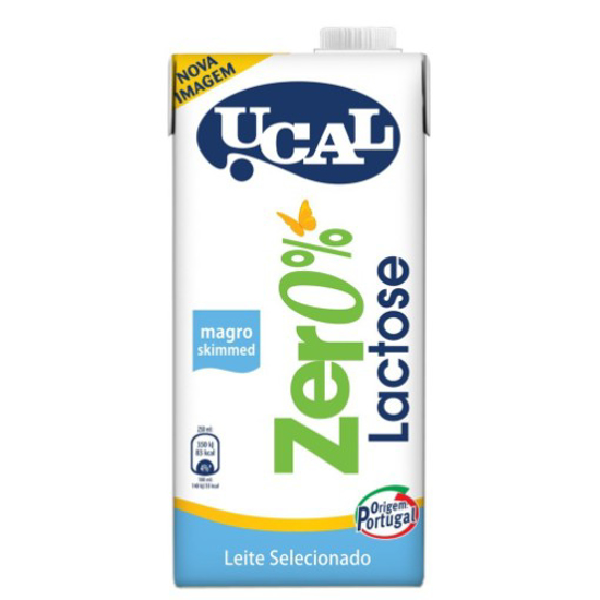 Imagem de Leite UHT Magro 0% Lactose UCAL emb.1L