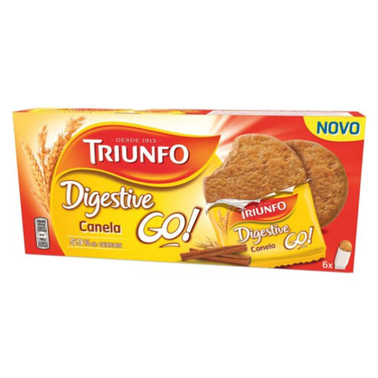 Imagem de Bolachas Digestive Go Canela TRIUNFO emb.171g