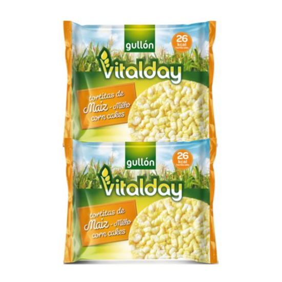 Imagem de Bolachas Tortitas Vitalday Milho GULLÓN emb.108,8g