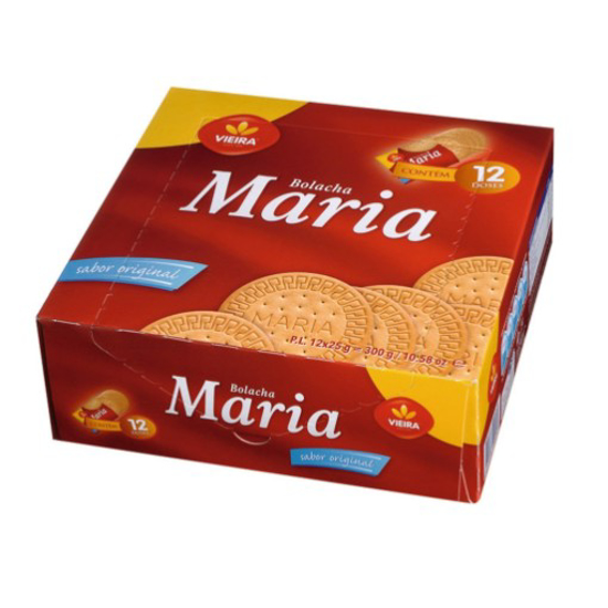 Imagem de Bolachas Mariadoses Individuais VIEIRA emb.12x25g