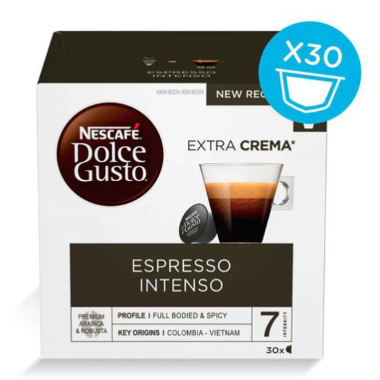 Imagem de Café Espresso Intenso NESCAFÉ DOLCE GUSTO emb.30un