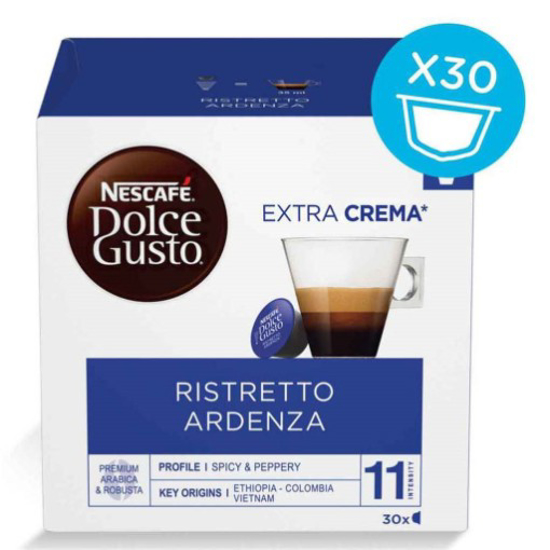 Imagem de Café Espresso Ristreto Ardenza NESCAFÉ DOLCE GUSTO emb.30un