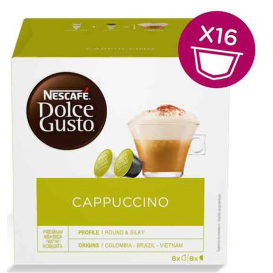 Imagem de Cappuccino NESCAFÉ DOLCE GUSTO emb.16un