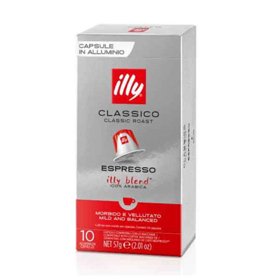 Imagem de Cápsulas Café Clássico Expresso ILLY 10un -compatível com Nespresso*