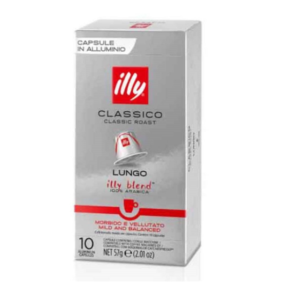 Imagem de Cápsulas Café Clássico Lungo ILLY 10un -compatível com Nespresso*