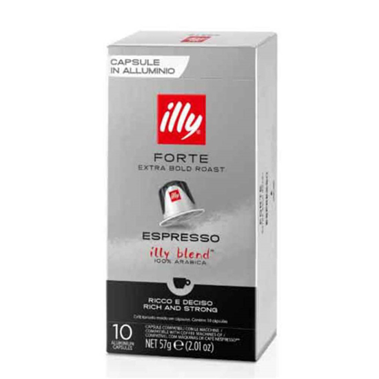 Imagem de Cápsulas Café Forte Expresso ILLY 10un -compatível com Nespresso*