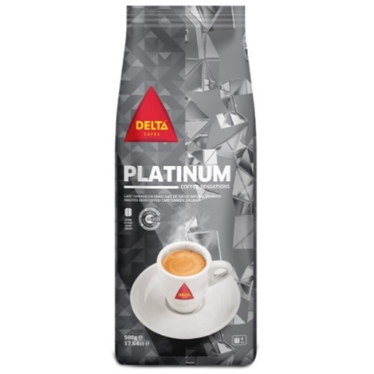 Mostrar detalhes para Café Platinum Grão DELTA emb.500g Imagem de Café Platinum Grão DELTA emb.500g
