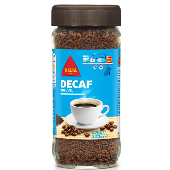 Imagem de Café Solúvel sem Cafeína DELTA emb.100g