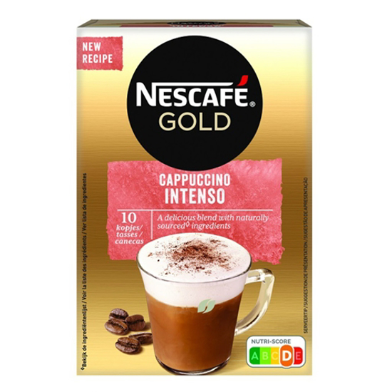 Imagem de Intenso Café Solúvel Gold Cappuccino NESCAFÉ emb.10x12,5g