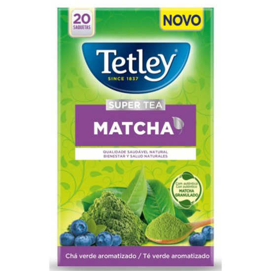 Imagem de Chá Blueberry Matcha Saquetas TETLEY 20un