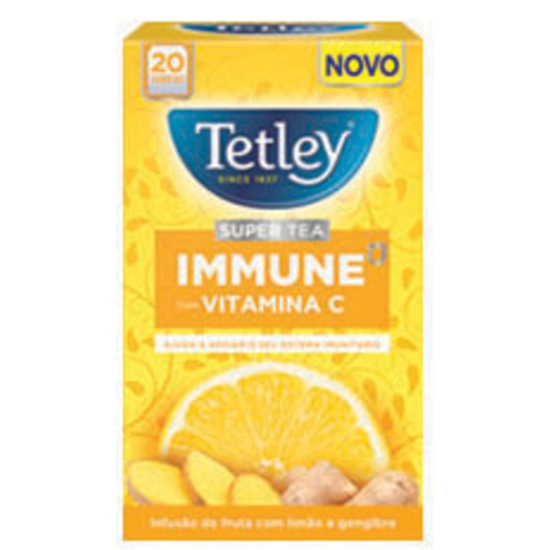 Imagem de Infusão SuperTeas Immune com Vitamina C TETLEY emb.20un