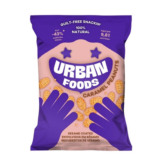 Imagem de Amendoins e Caramelo URBAN NATURE emb.50g