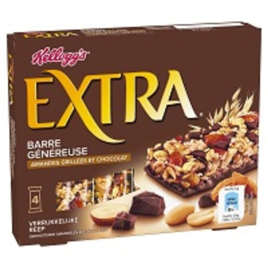 Imagem de Barra de Cereais Extra Amêndoa e Chocolate KELLOGG'S emb.4x32g