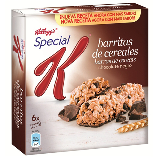 Imagem de Barras de Cereais Chocolate Special K KELLOGG'S 6un