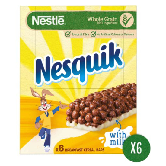 Imagem de Barras de Cereais Nesquik NESTLÉ emb.6x25g