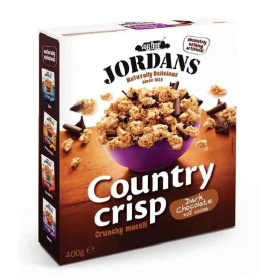 Imagem de Cereais Country Crisp Chocolate JORDANS emb.400g