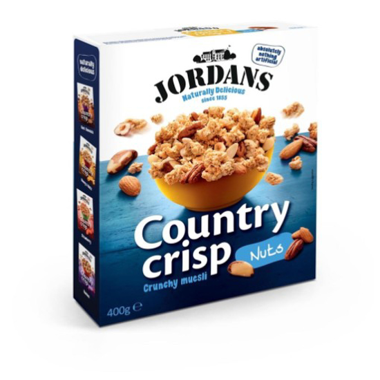 Imagem de Cereais Country Crisp Crunchy & Nuts JORDANS emb.400g