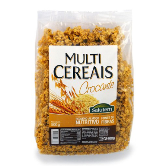 Imagem de Muesli Multi Cereais Crocante SALUTEM emb.500g