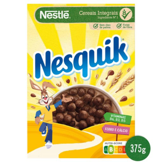 Imagem de Cereais Trigo com Chocolate Nesquik NESTLÉ emb.375g