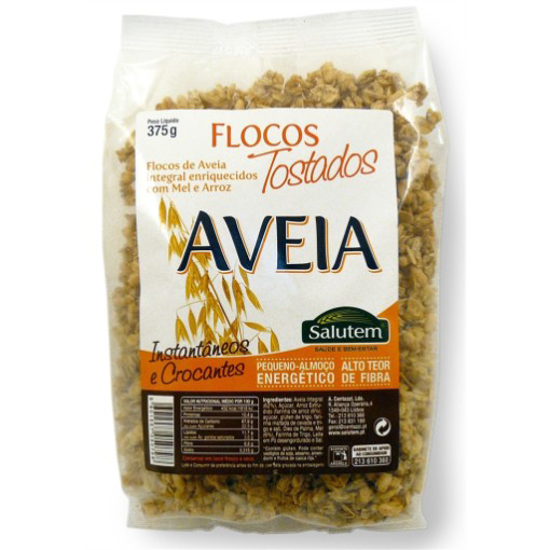 Imagem de Flocos Aveia Tostados SALUTEM emb.375g