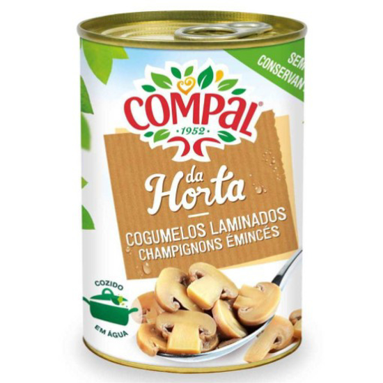 Imagem de Cogumelos Laminados COMPAL DA HORTA emb.290g