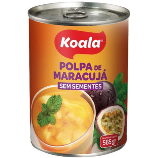 Imagem de Polpa de Maracujá sem Sementes KOALA emb.565g