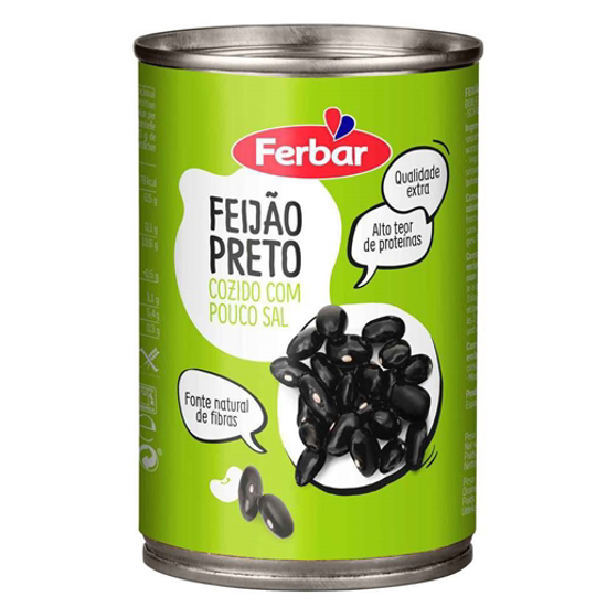 Imagem de Feijão Preto FERBAR emb.410g