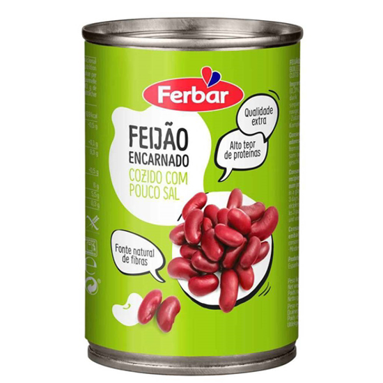 Imagem de Feijão Vermelho FERBAR emb.410g