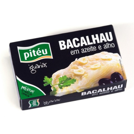 Imagem de Bacalhau em Azeite e Alho PITEU emb.120g