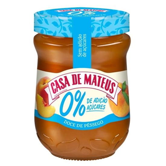 Imagem de Doce de Pêssego 0% CASA DE MATEUS emb.280g