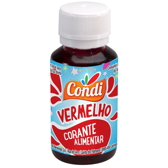 Imagem de Corante Vermelho CONDI emb.25ml