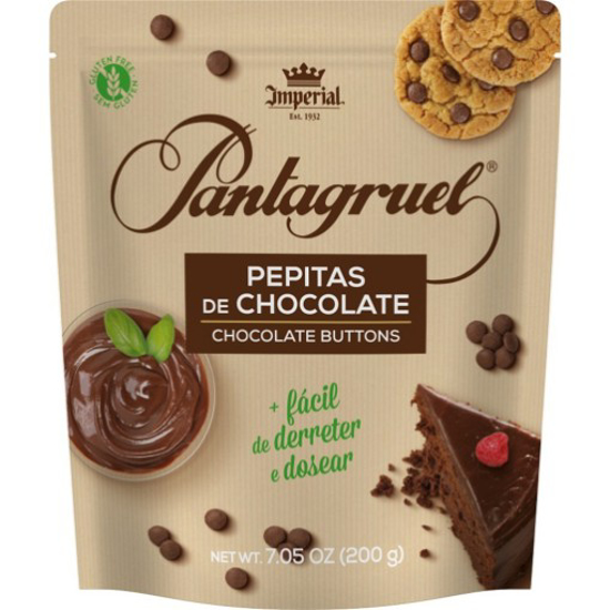 Imagem de Pastilhas Chocolate 43% Cacau PANTAGRUEL emb.200g