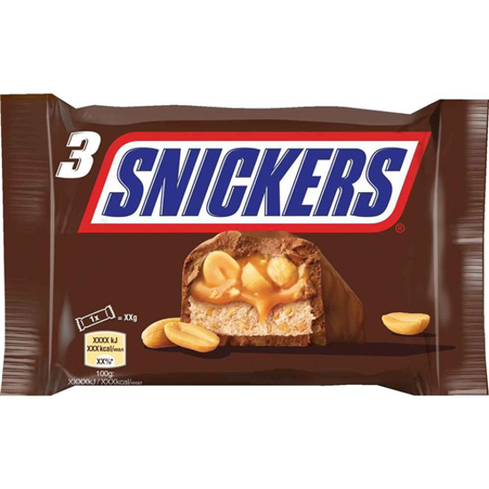 Imagem de Snack Chocolate SNICKERS emb.3x50g