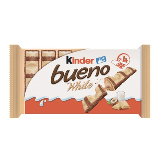 Imagem de Snack de Chocolate de Leite Branco Kinder Bueno T2 x 4 KINDER emb.172g